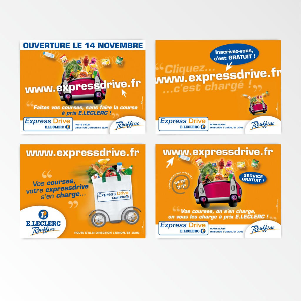 E.Leclerc | Campagne affichage | 4x3 - 120x176