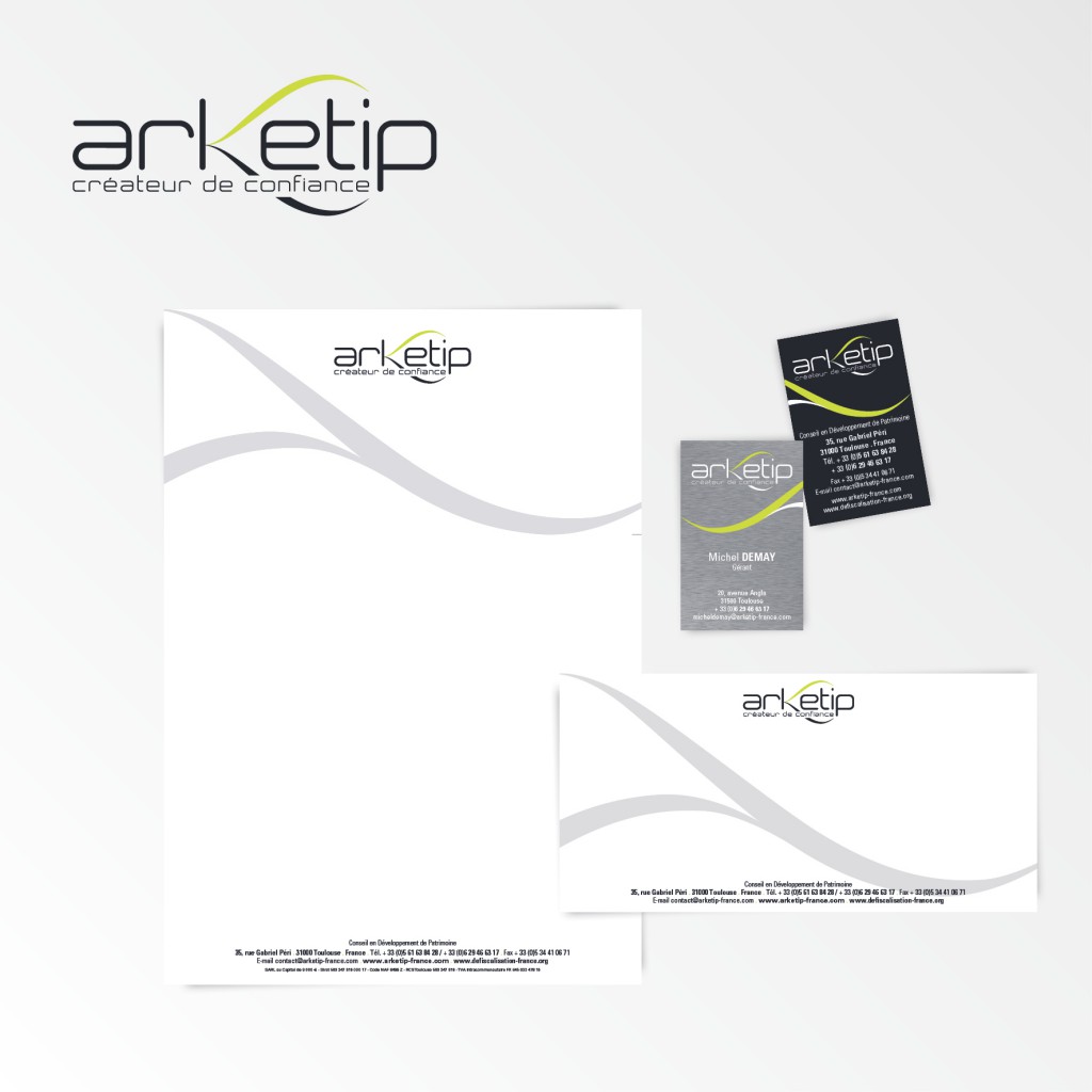 Arketip | Créationdu logotype et charte graphique