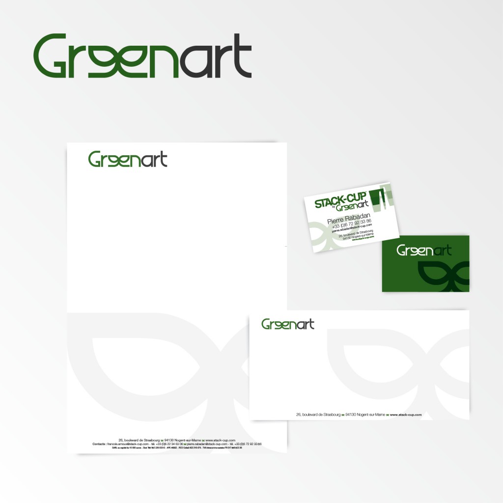 Greenart | Création du logotype et charte graphique